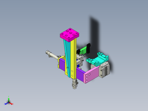 自动夹紧移栽机构