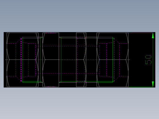 PARKER管接头EO Bulkhead union SV30ZS71(16)_top