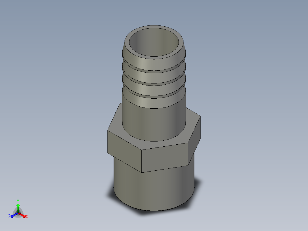 6分外丝x19mm宝塔接头