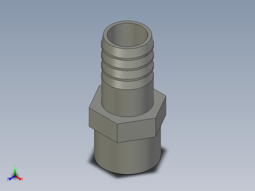 6分外丝x19mm宝塔接头