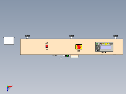 鼠标影像自动校准测试机俯视缩略图