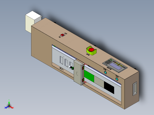鼠标影像自动校准测试机正等轴测缩略图