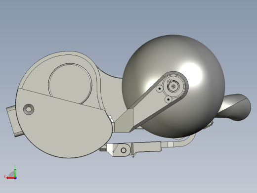 全自动苹果削皮机传动系统后视缩略图