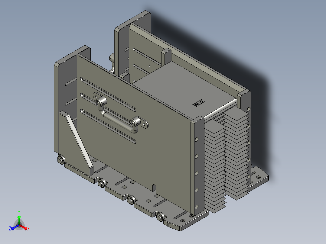DLXGH04-08-物料筐OM正等轴测图
