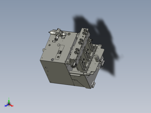 供料机正等轴测缩略图