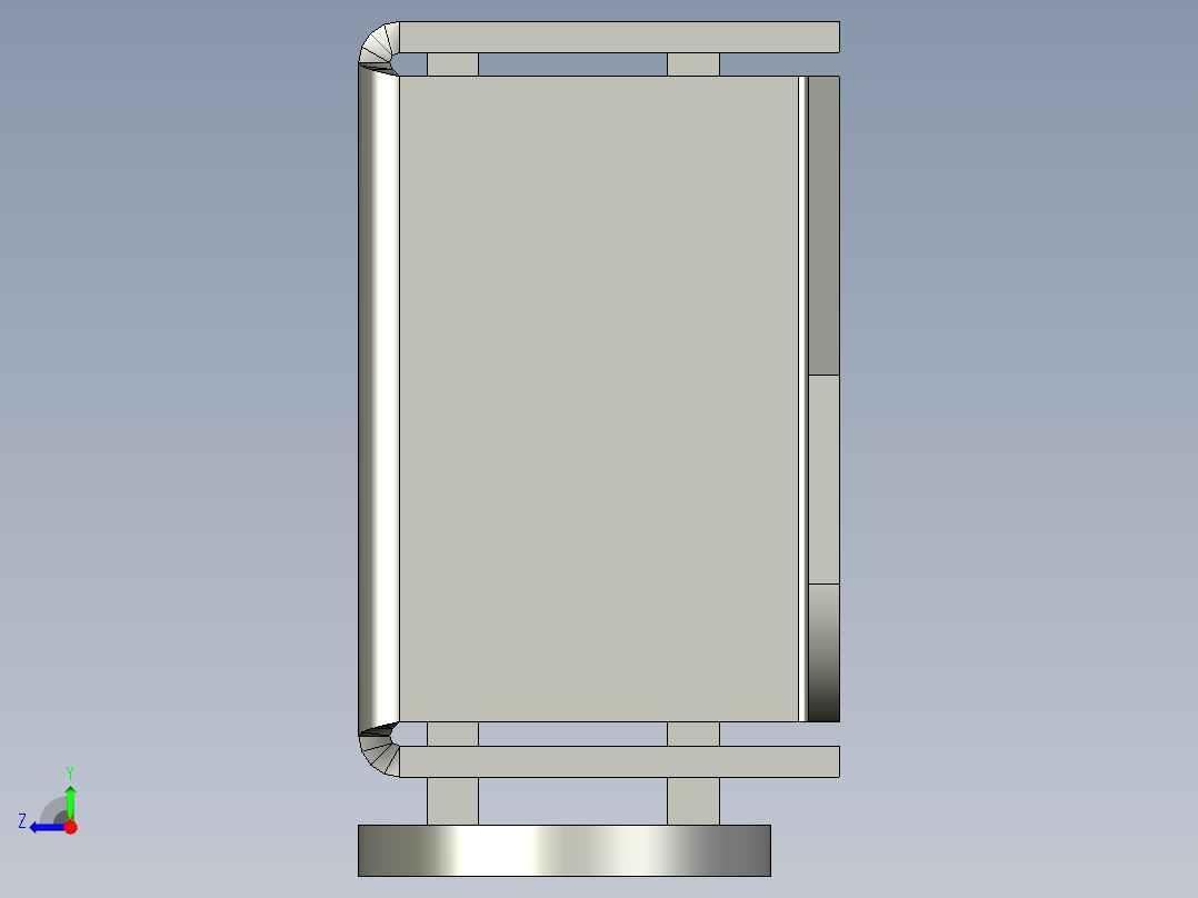 磁铁碰组右视图