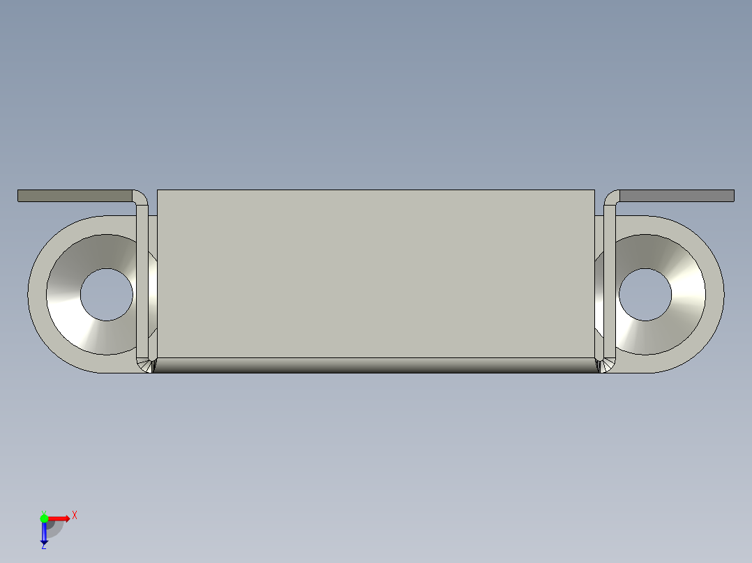 磁铁碰组俯视图