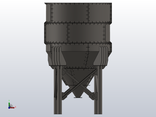筒仓前视缩略图