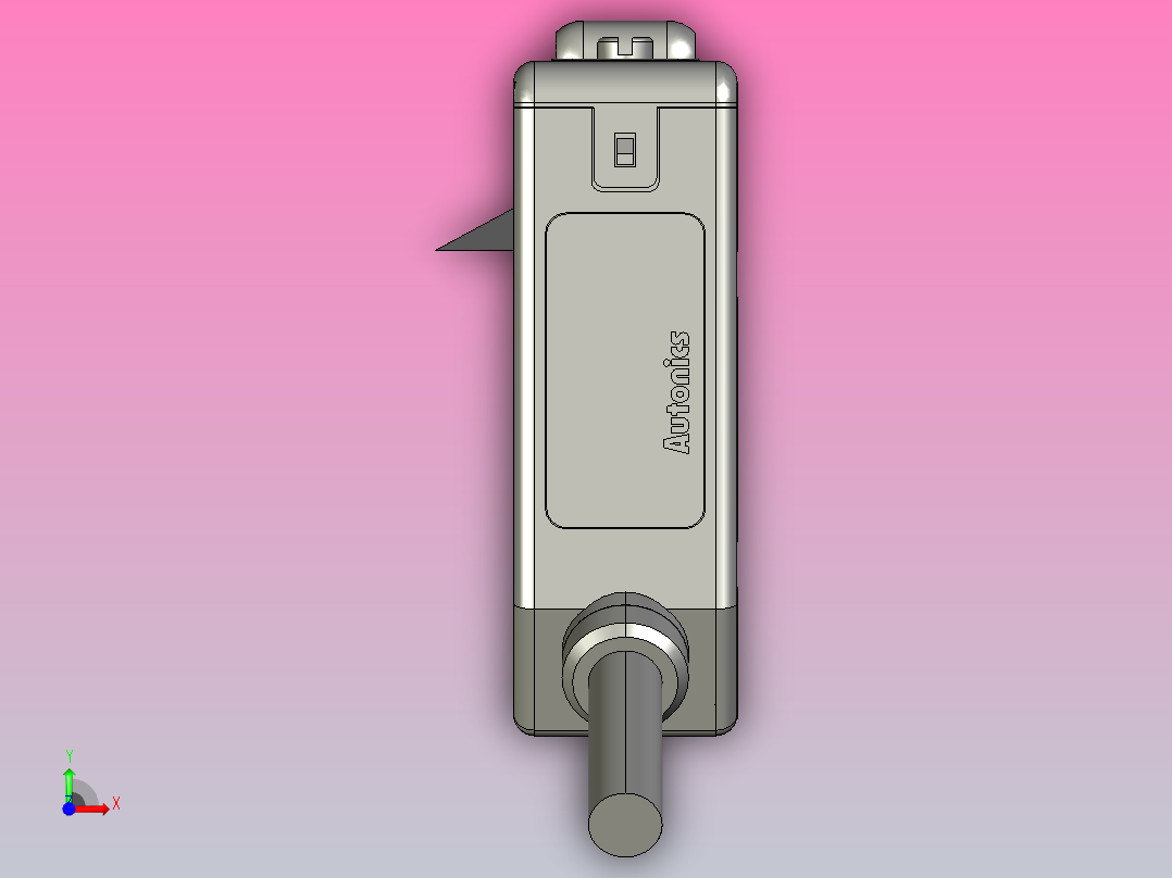 光电传感器BJ15M-TDT前视图