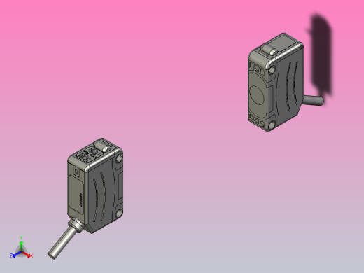 光电传感器BJ15M-TDT正等轴测缩略图
