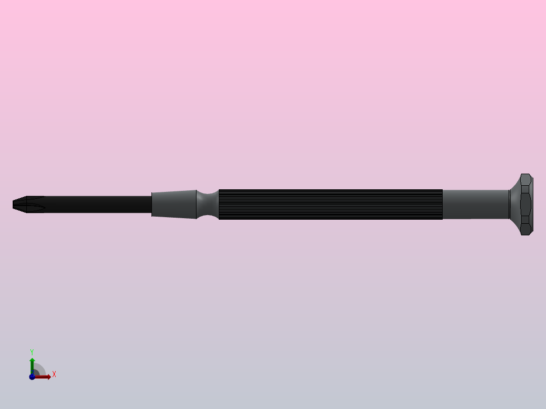 多用途螺丝刀套装前视图