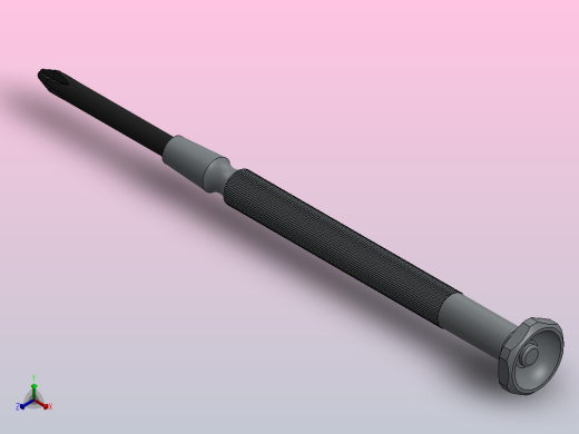 多用途螺丝刀套装正等轴测缩略图