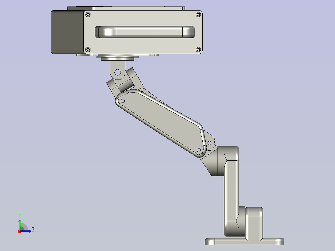 人机界面左视图