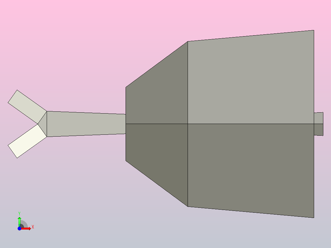 wholeHam卡通食物前视图