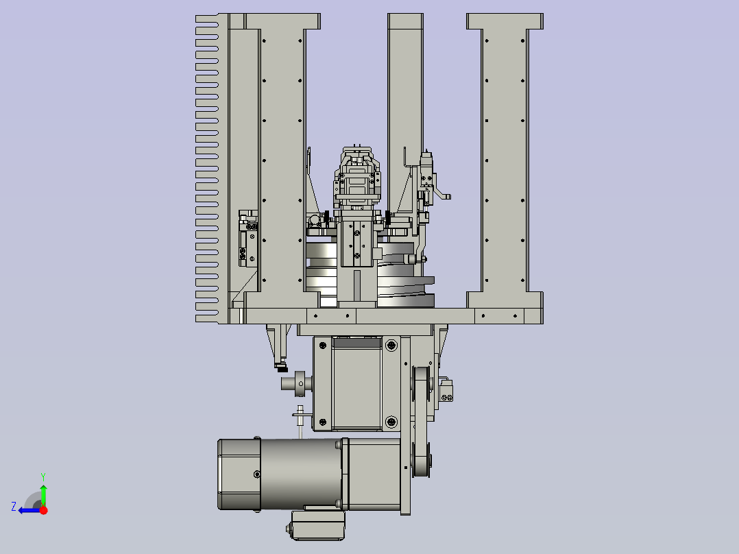 06-00组装转盘组件右视图