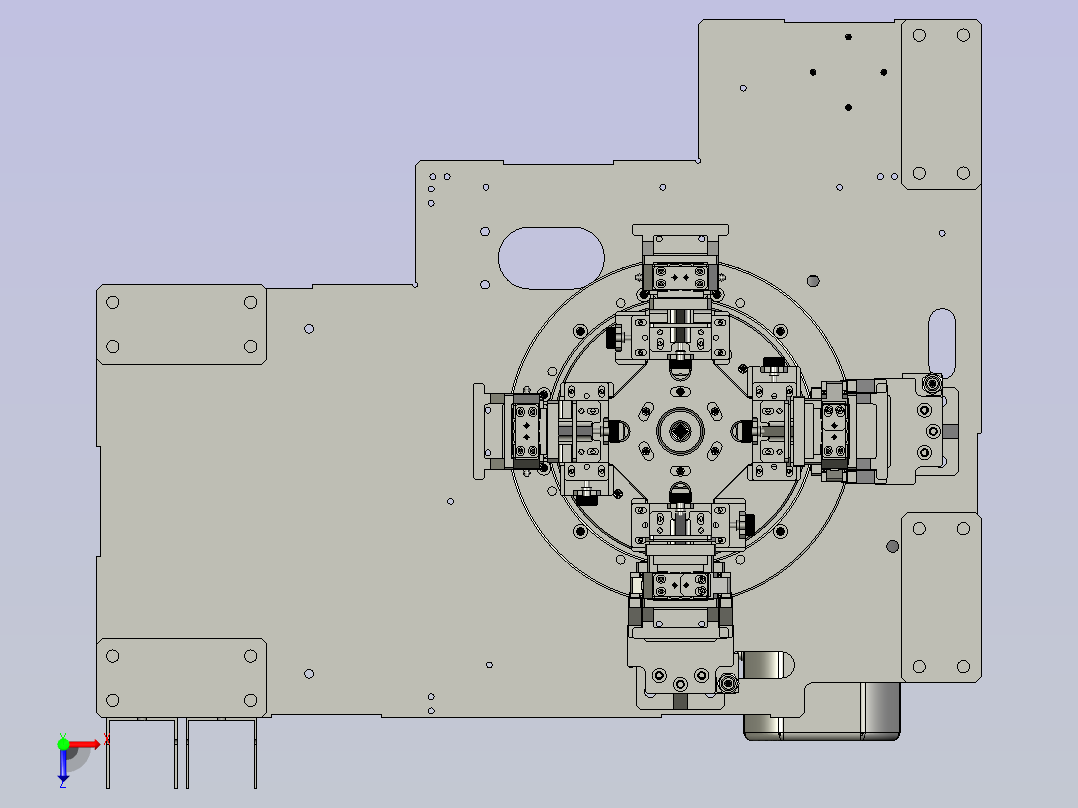 06-00组装转盘组件俯视图