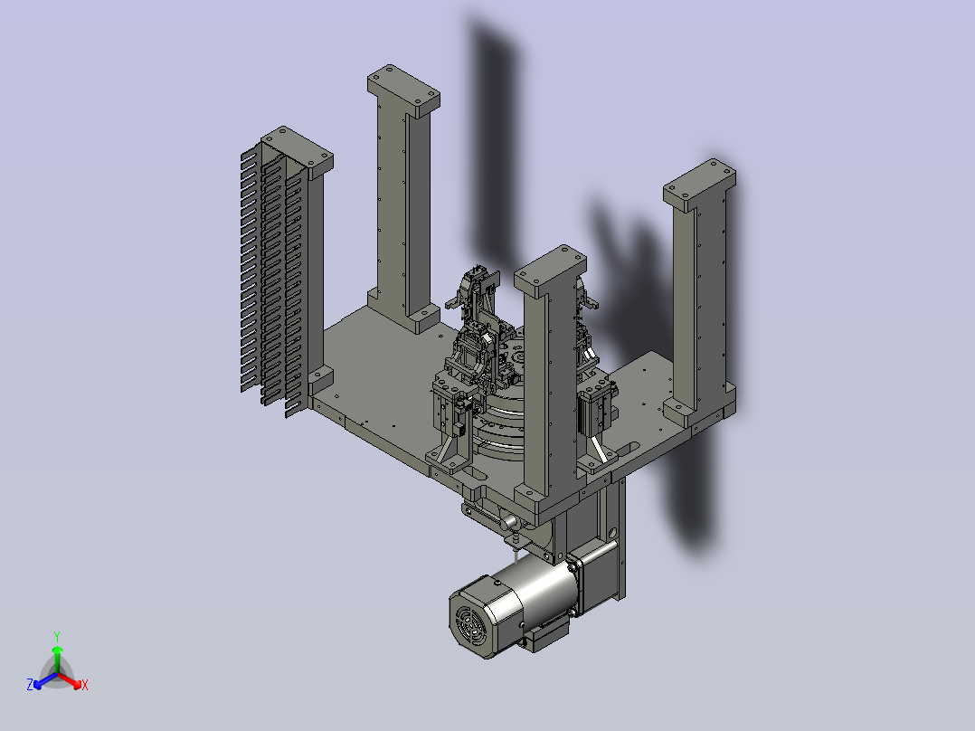 06-00组装转盘组件正等轴测图