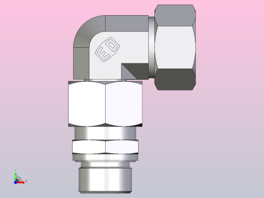 组装式可调旋转弯头EW22LMEDCF前视缩略图