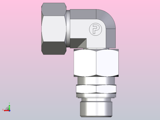 组装式可调旋转弯头EW22LMEDCF后视缩略图
