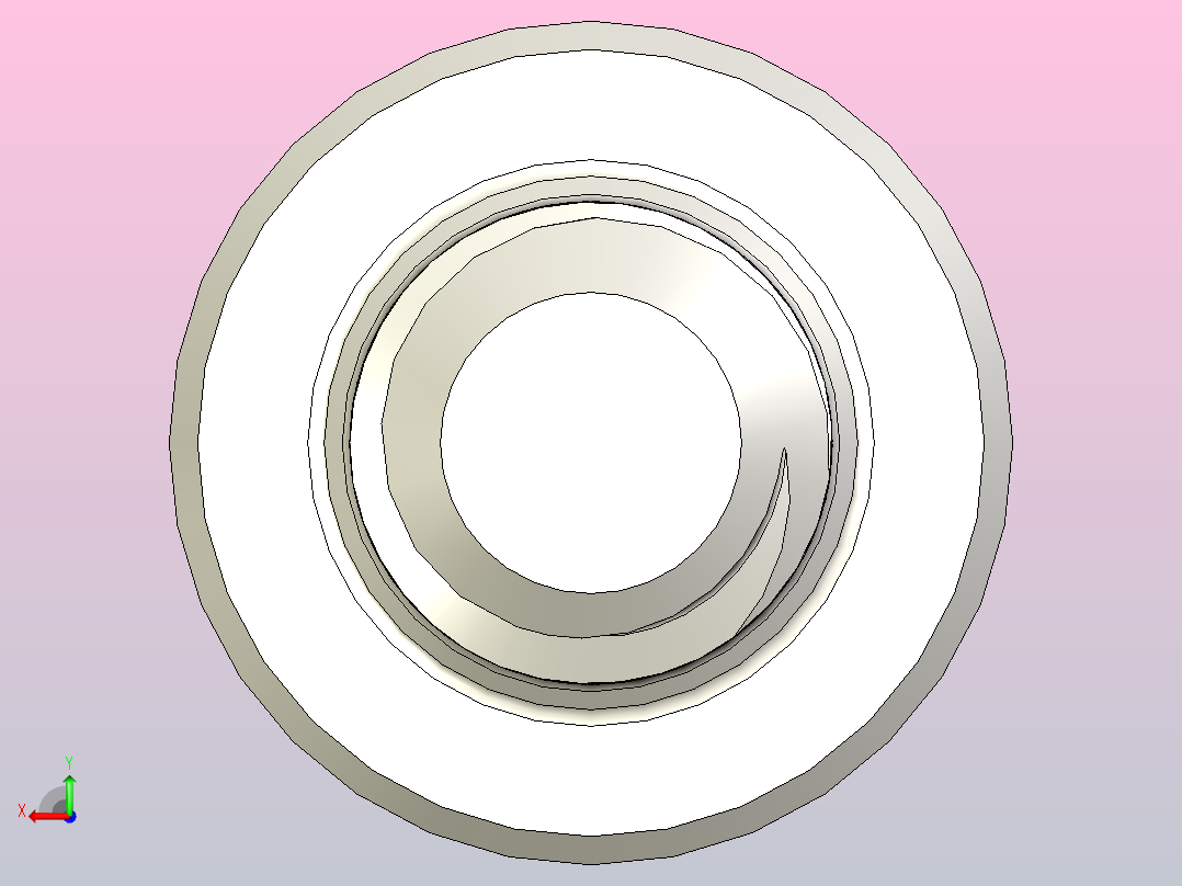 DIN_EN_ISO_4762_M4x40.ipt内六角螺钉后视图