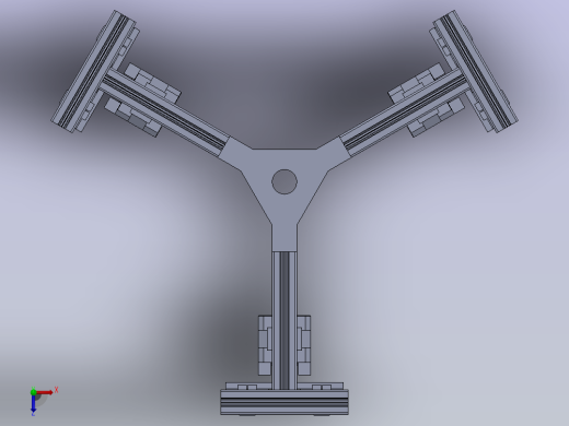 3D Delta打印机框架 sw16俯视缩略图