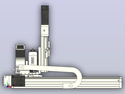 XYGT321-A1-400-250-50-M-C负载1-3KG XYZ三轴滑台 内嵌式 XYGT321-A1 替换台湾东佑达TOYO直线模组前视缩略图