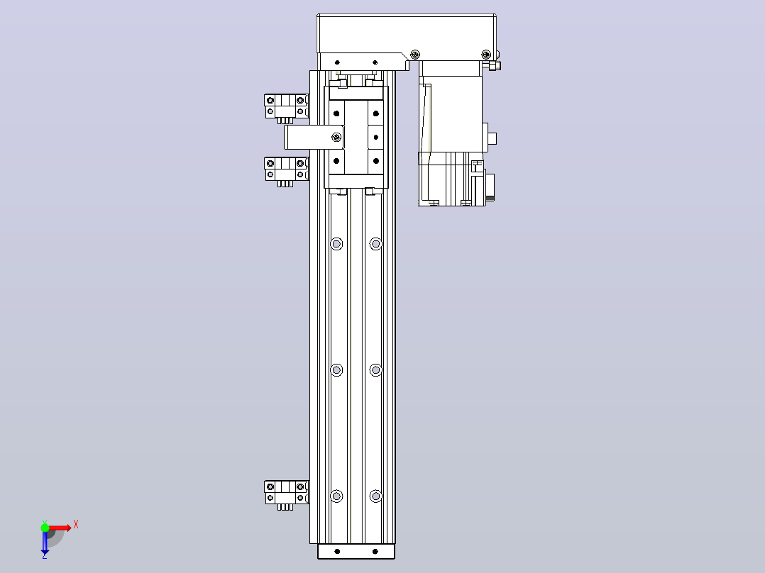 钢基模组TPA-KSR-5002C-300A1-MR-H1S1俯视图