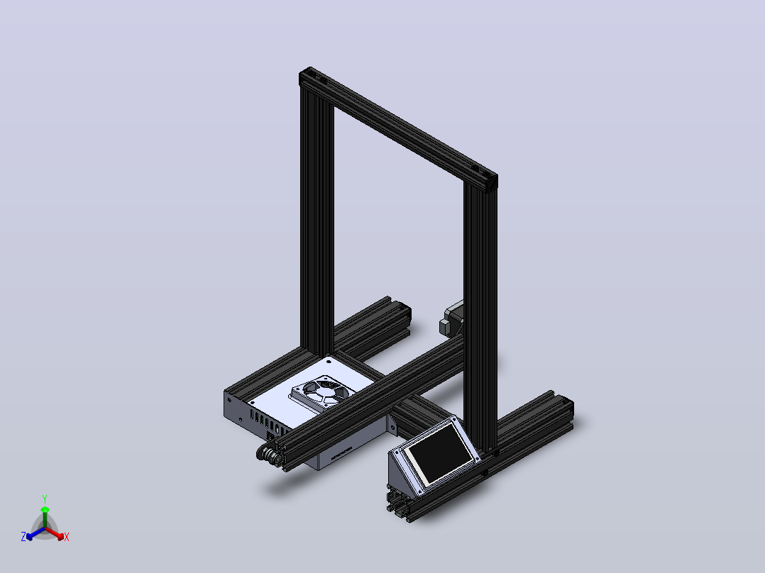 3D打印正等轴测图