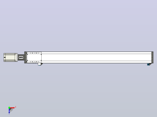 FSL120 直线模组[FSL120-E1100-10C7-BC-B86]俯视缩略图
