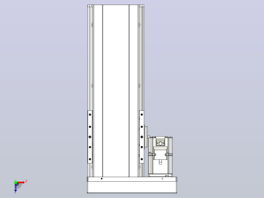 日规模组半封闭丝杆TPA-HNR-140D-2010C-L200-MR-C-P40-N3俯视缩略图