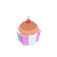cupcake卡通食物