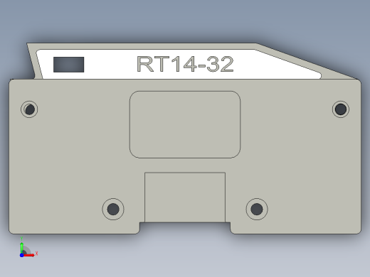 RT14-32熔断器-底座三维模型202011前视缩略图