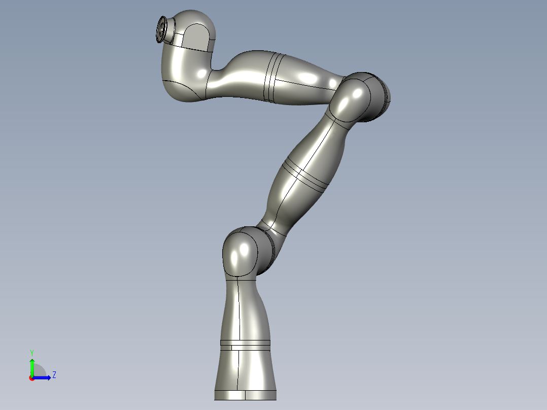 kuka lwr 4 arm左视图