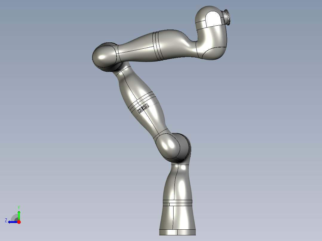 kuka lwr 4 arm右视图