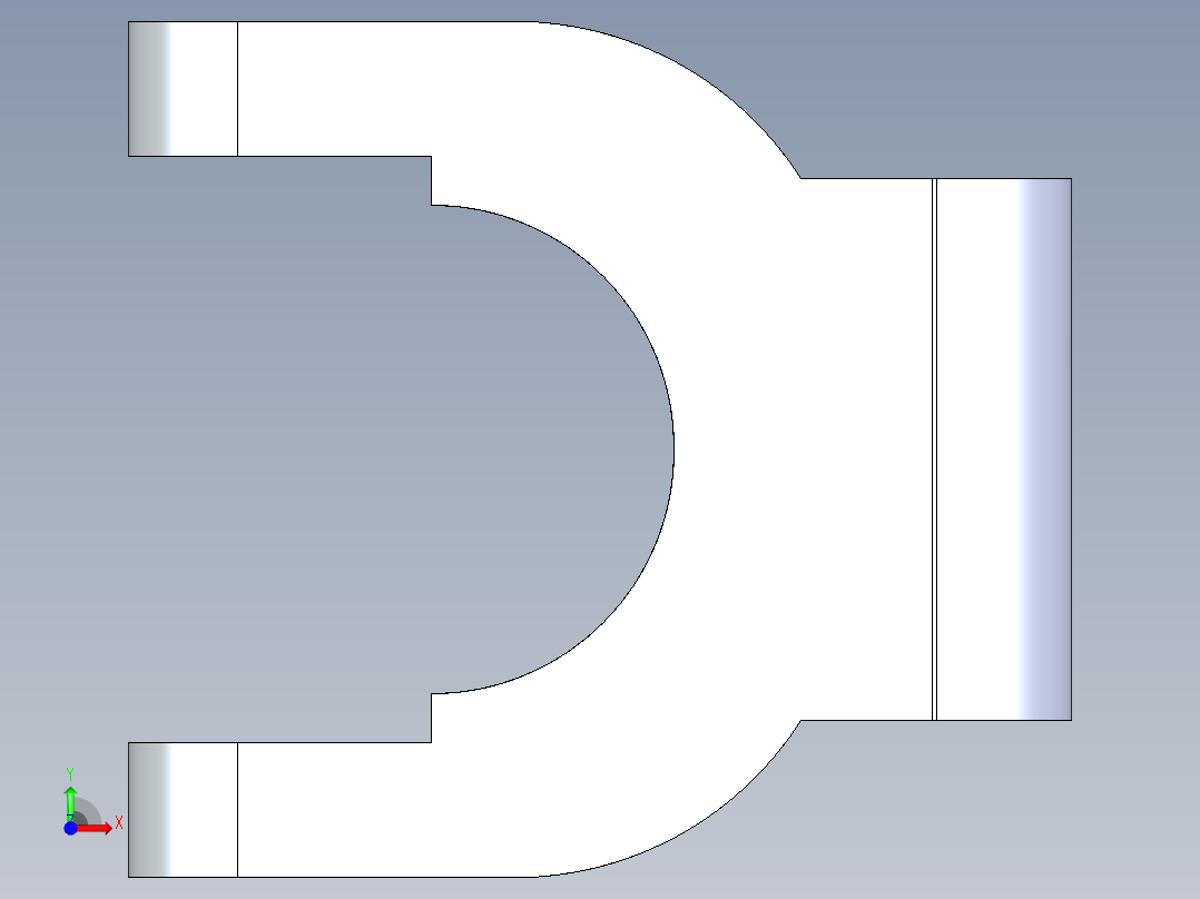 尾座体加工工艺及夹具设计3D模型及毕业设计论文前视图