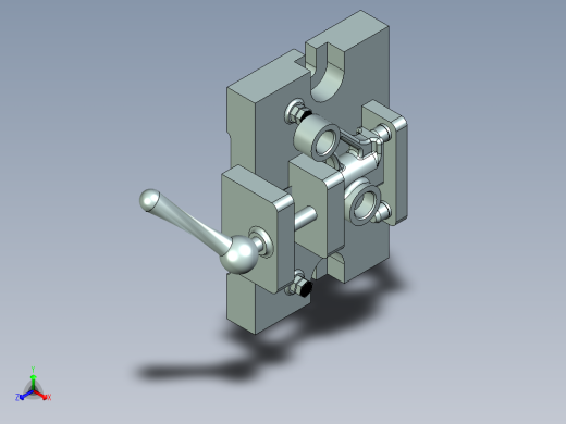 连杆机床夹具设计含三维图说明书-气门摇臂轴支座
