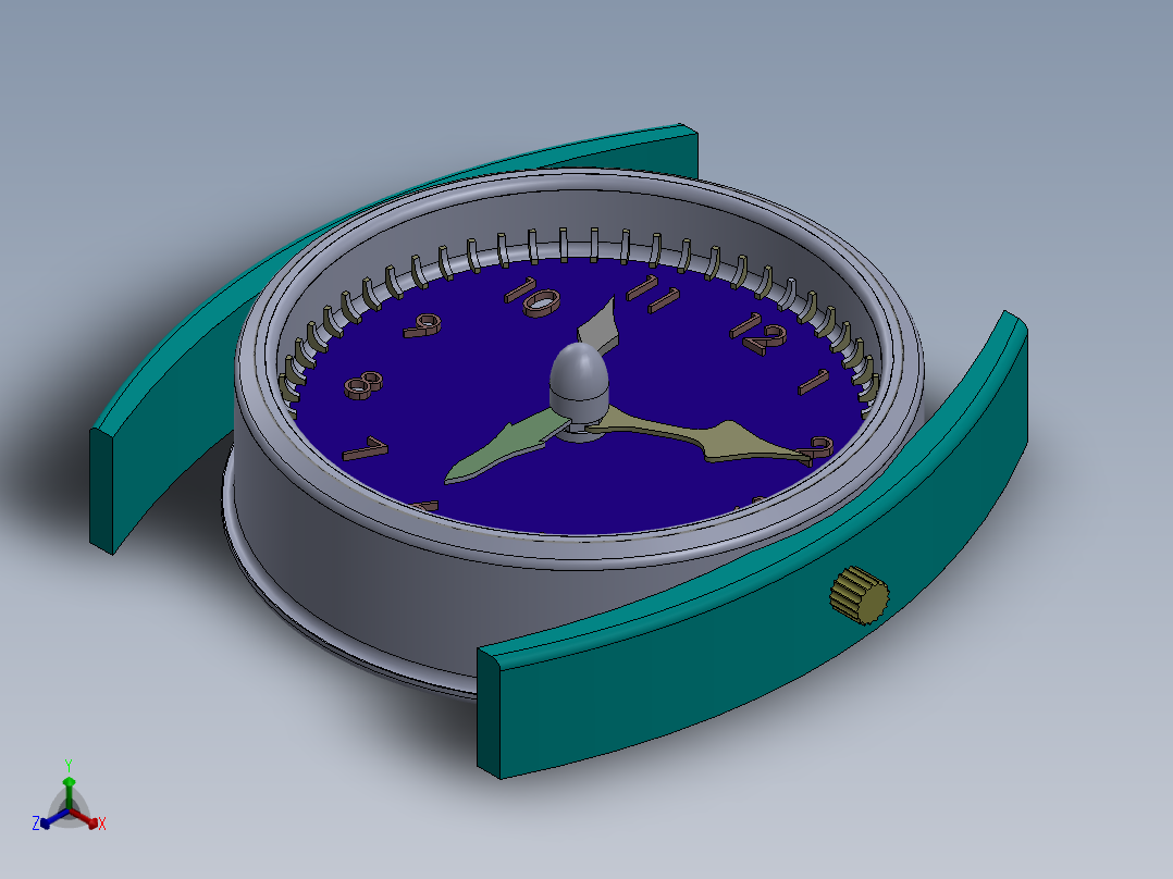 手表正等轴测图