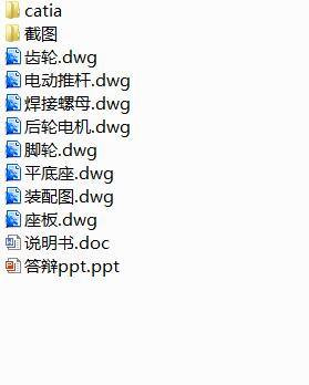 全自动多功能坐态调整轮椅设计-含三维catia图缩略图