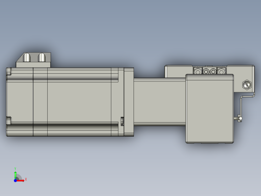 威洛博直线电机模组EB4-L80-S1100-R-57-MS3前视缩略图
