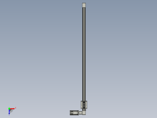 威洛博直线电机模组EB4-L80-S1100-R-57-MS3俯视缩略图