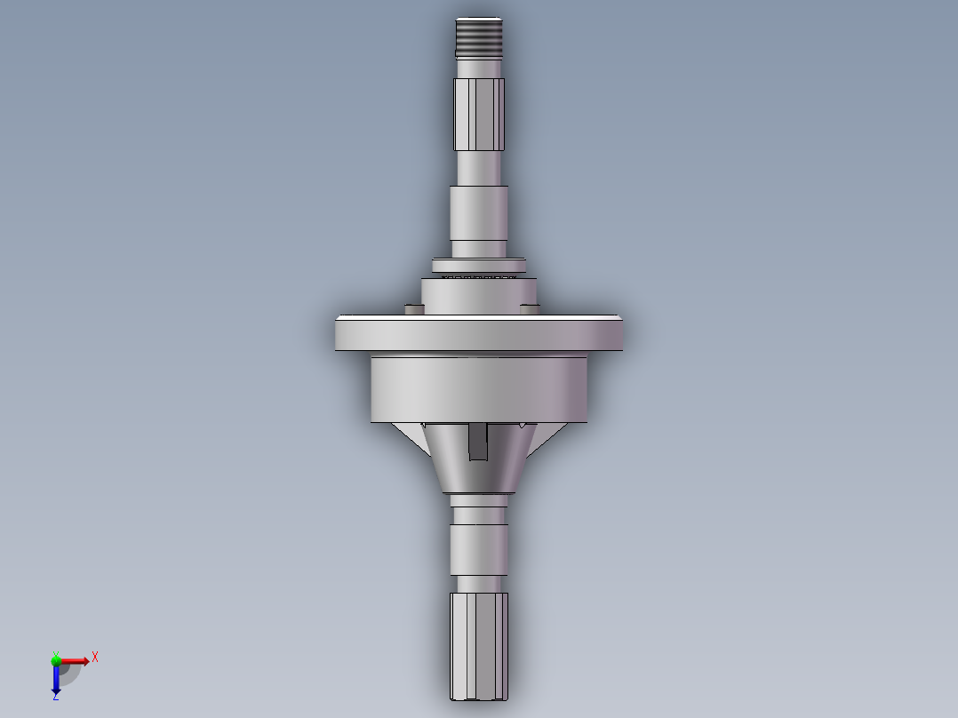 自动洗衣机行星齿轮减速器的设计【含图和文档】俯视图