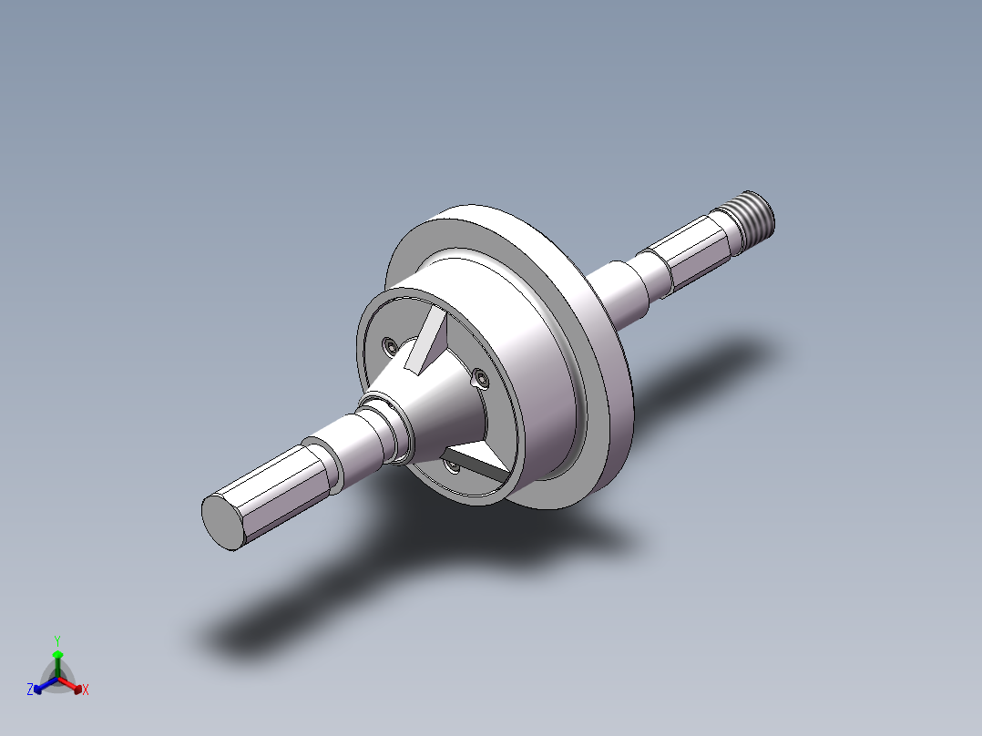 自动洗衣机行星齿轮减速器的设计【含图和文档】正等轴测图
