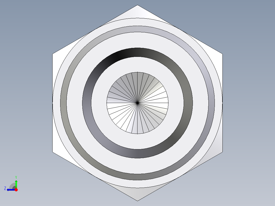 卡套式工业通用硬管接头EO_Blanking_plug_for_tube_ends_ROV12SCFX右视图