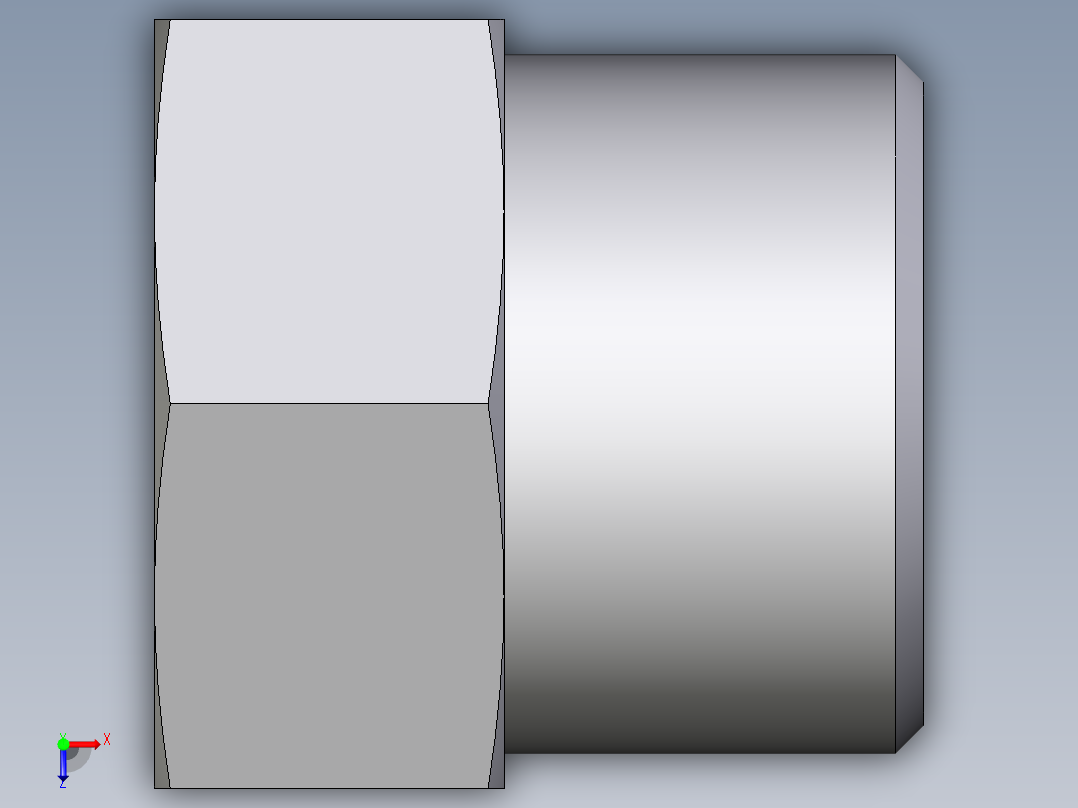 卡套式工业通用硬管接头EO_Blanking_plug_for_tube_ends_ROV12SCFX俯视图