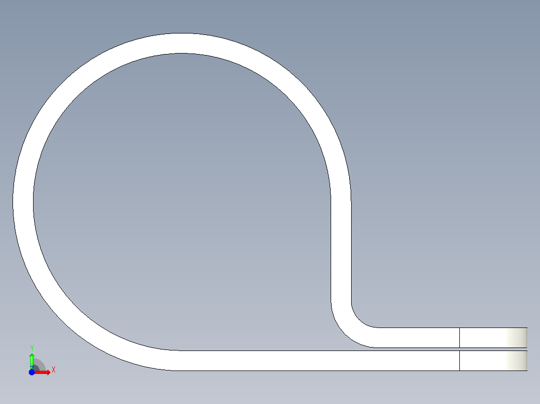 HP 系列 P 夹-H13P-NA前视图