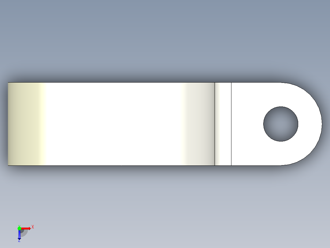 HP 系列 P 夹-H13P-NA俯视图