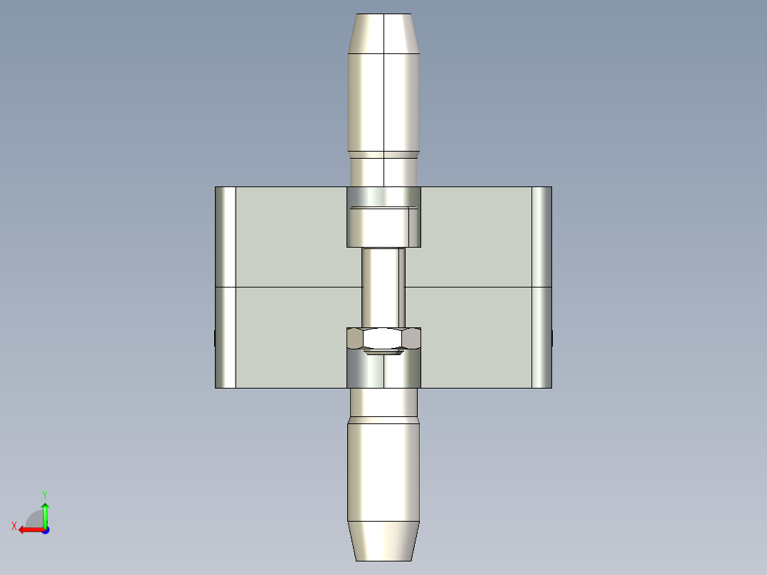 型材-BR 50X50 END CONNECTOR 3842532199后视图