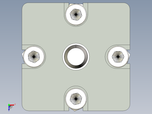 型材-BR 50X50 END CONNECTOR 3842532199俯视缩略图