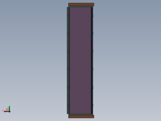 铁路散货卸载侧翻车设计含三维图二维图及说明书等资料后视缩略图