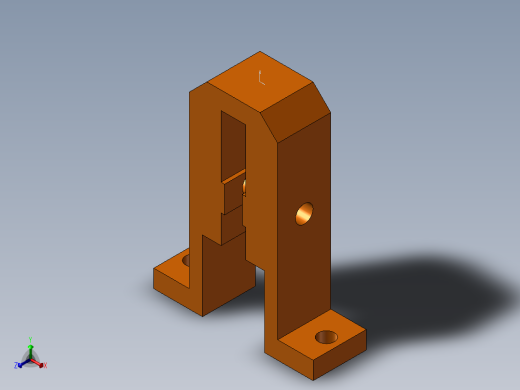 S19 齿轮座正等轴测缩略图
